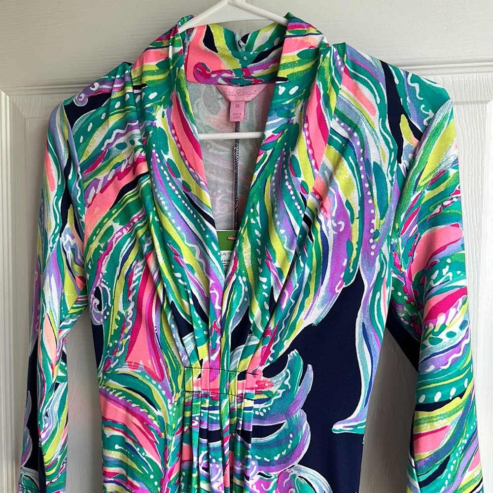 NWT Lilly Pulitzer Margate dress Don’t Leave Me Hanging - Picture 7 of 7